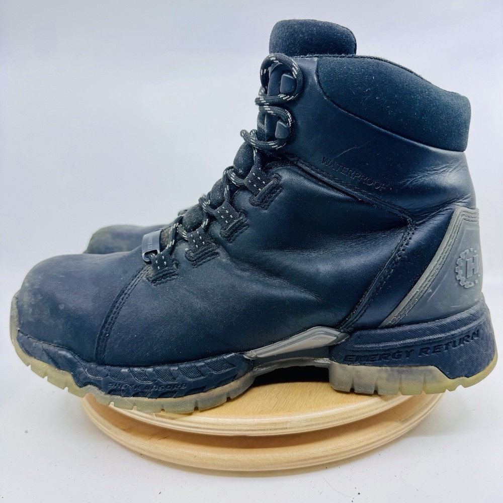 Hytest FootRests 2.0 Composite Toe Work Boots Mens 8.5 EEE Wide Waterproof Black